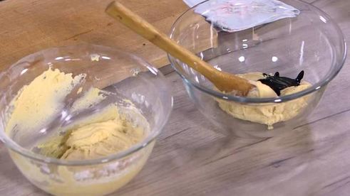 мраморный кофейный кекс