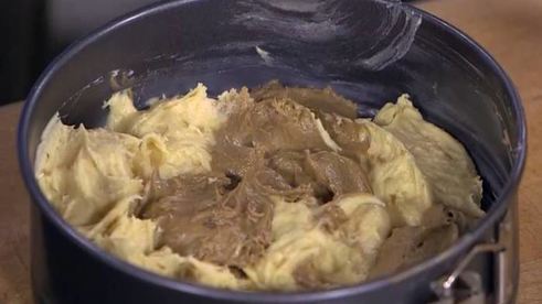 мраморный кофейный кекс