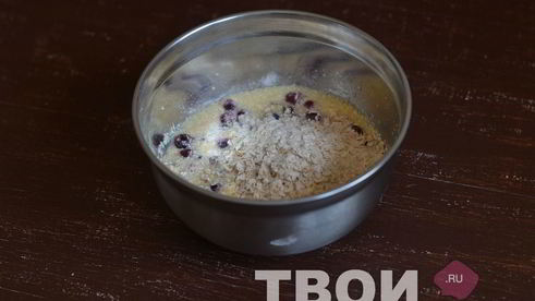 овсяные кексы с клюквой