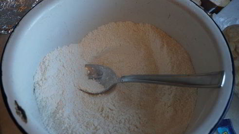 простейший рождественский штоллен