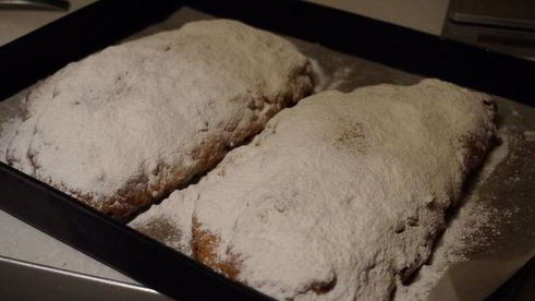 простейший рождественский штоллен