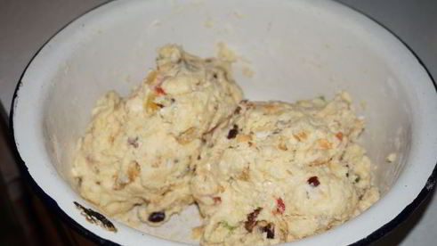 простейший рождественский штоллен