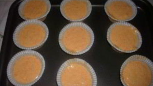 простые морковные кексики