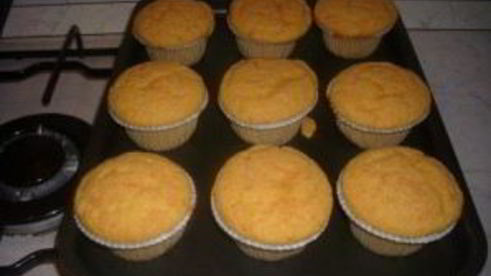 простые морковные кексики