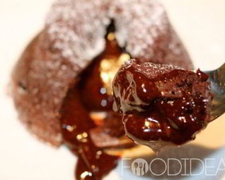 Шоколадный фондан