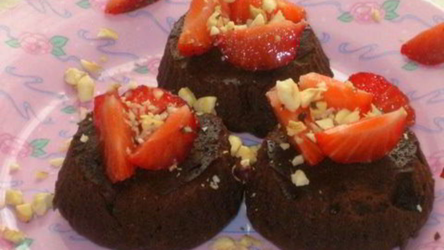 Рецепт шоколадного кекса-о-крема нежность шоколада