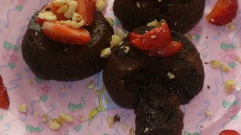 шоколадный кекс-о-крем нежность шоколада