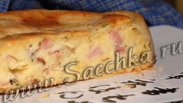 Рецепт Сырного кекса с курицей