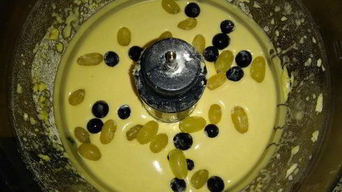 винный кекс с виноградом