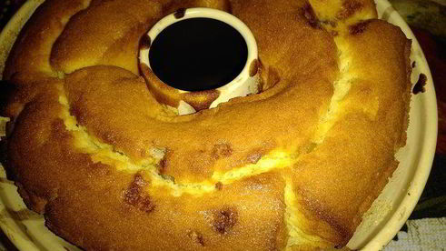 винный кекс с виноградом