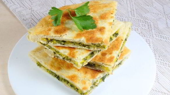 Рецепт Хачапури с зеленью