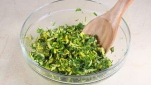 хачапури с зеленью