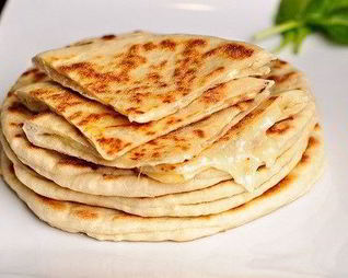 Мгновенный хачапури на сковороде