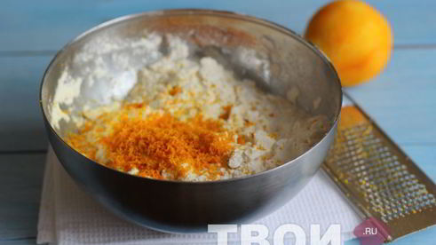 апельсиновые сконы с клюквой