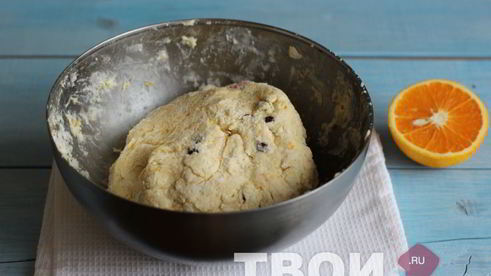 апельсиновые сконы с клюквой
