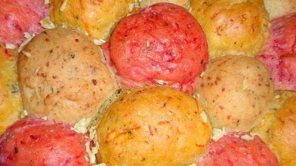 Рецепт Ароматного хлеба радуга