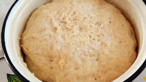 багет с чесноком и зеленью