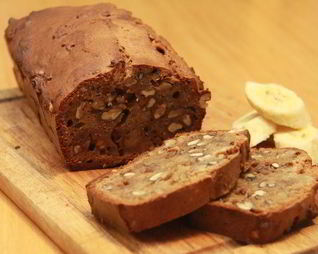 Бананово-амарантовый хлеб