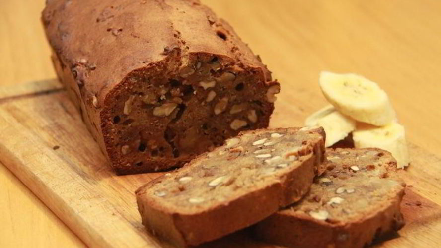 Рецепт бананова-амарантового хлеб