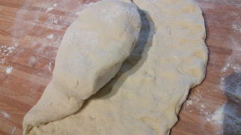 белый хлеб с камамбером