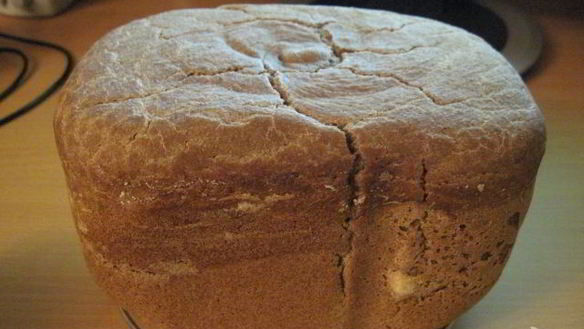 Рецепт Бездрожжевого хлеба в хлебопечке