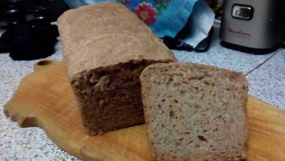 Рецепт Домашнего черного хлеба