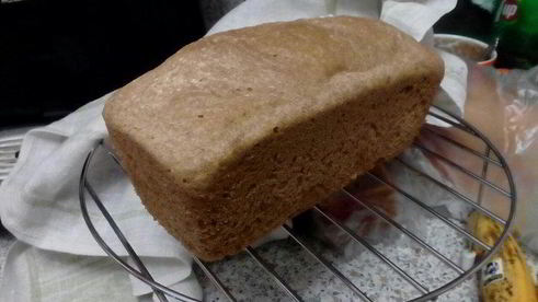 домашний черный хлеб