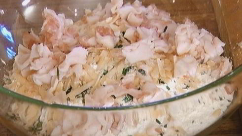 домашний хлеб с пармезаном и тимьяном