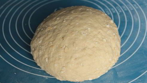 горчичный хлеб на твороге с сыром