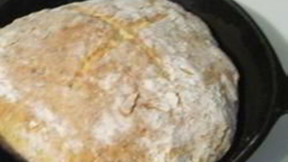 Рецепт Ирландского содового хлеба в чугунной сковородке