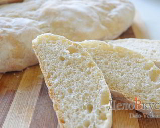 Итальянский хлеб Чиабатта