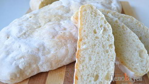 итальянский хлеб чиабатта