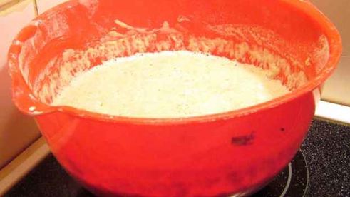 хлеб на минеральной воде