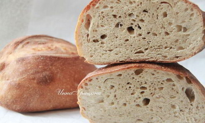Хлеб на эле и дрожжах