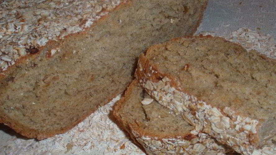 Рецепт хлеба с финиками и овсяной мукой