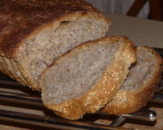 Хлеб с кунжутом