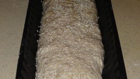 хлеб с кунжутом