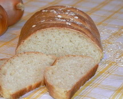 Хлеб с овсяными хлопьями