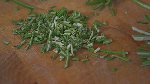 хлеб с розмарином и имбирем