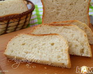 Хлеб с вареным рисом в хлебопечке