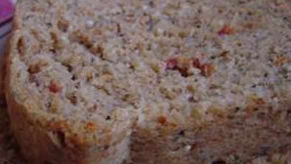 Рецепт Хлеба с вялеными помидорами и базиликом
