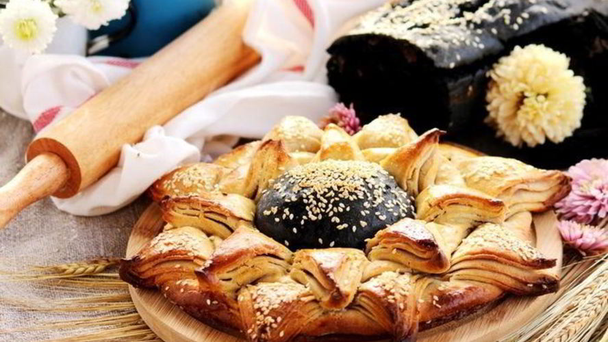 Рецепт хлеба цветок жизни