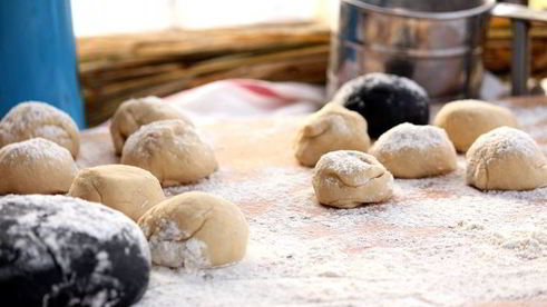 хлеб цветок жизни