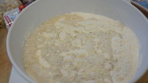 крестьянский хлеб с хрустящей корочкой