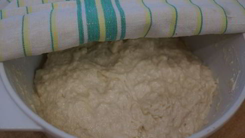 крестьянский хлеб с хрустящей корочкой