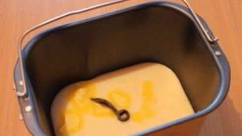 молочный хлеб в хлебопечке