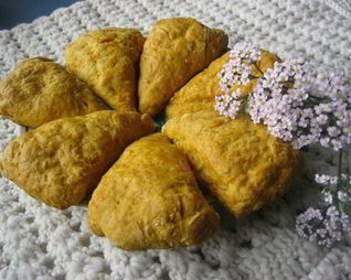 Морковные сконы с лимонной цедрой