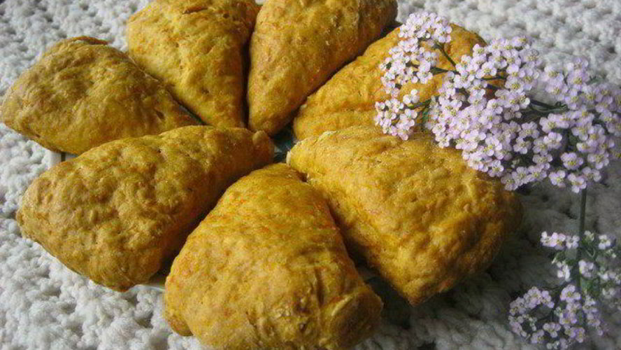 Рецепт морковных сконов с лимонной цедрой