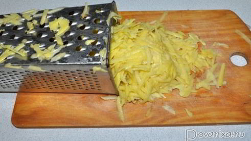 мясной хлеб с картофелем