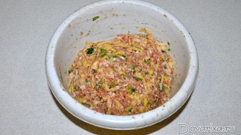 мясной хлеб с картофелем